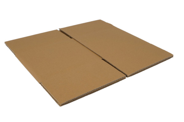 Wellpappe Faltkarton, 220x220x180 mm, 2-wellig, 2.50bc