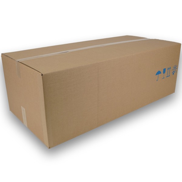 Wellpappe Faltkarton, 1.050x500x350 mm, 2-wellig, 2.30bc