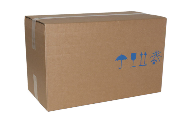 Wellpappe Faltkarton, 600x305x360 mm, 2-wellig (2.40 BC)