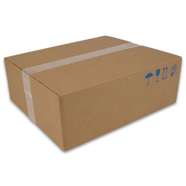 Wellpappe Faltkarton, 418x358x140 mm, 2-wellig, 2.03eb