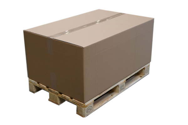 Wellpappe Faltkarton, 1185x785x510 mm, 2-wellig, 2.40 BC