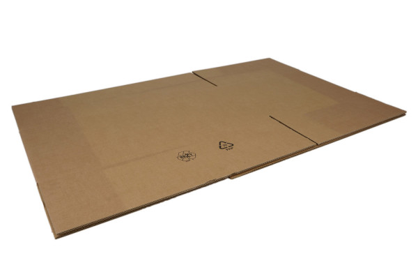 Wellpappe Faltkarton, 800x470x350 mm, 2-wellig, 2.70bc