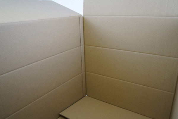 Wellpappe Faltkarton, 800x600x600 mm, 2-wellig, 2.30 BC