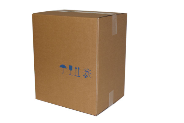 Wellpappe Faltkarton, 410x310x480 mm, 2-wellig, 2.60 BC