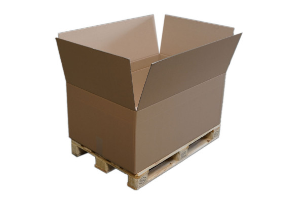 Wellpappe Faltkarton, 1185x785x510 mm, 2-wellig, 2.40 BC