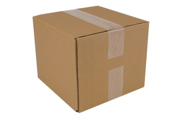Wellpappe Faltkarton, 340x340x190 mm, 2-wellig, 2.50 BC