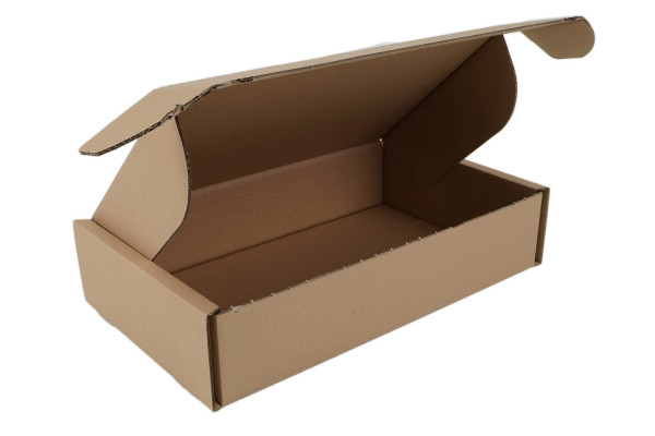 Wellpappe Stanzverpackung, 500x305x110 mm, 2-wellig (2.40 BC)