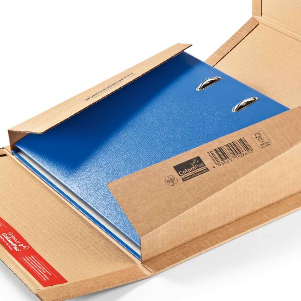 Wellpappe Ordnerverpackung, 320x290x35-80 mm