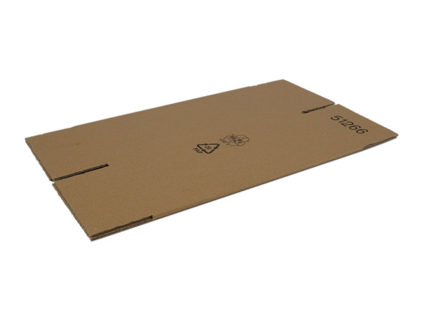 Wellpappe Faltkarton, 155x142x325 mm, 1-wellig, 1.30bc