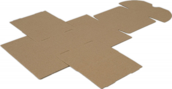 Wellpappe Stanzverpackung 15076, 80x100x75 mm, 1-wellig, 1.20e