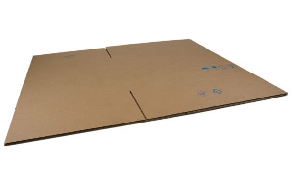 Wellpappe Faltkarton, 800x600x600 mm, 2-wellig, 2.30 BC