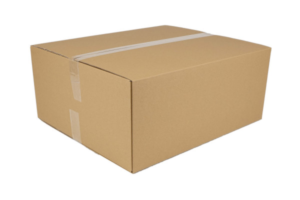 Wellpappe Faltkarton, laschengeklebt, 503x398x245 mm, 2-wellig, 2.50 BC