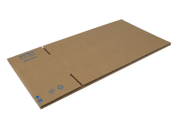 Wellpappe Faltkarton, 560x185x175 mm, 2-wellig, 2.30bc